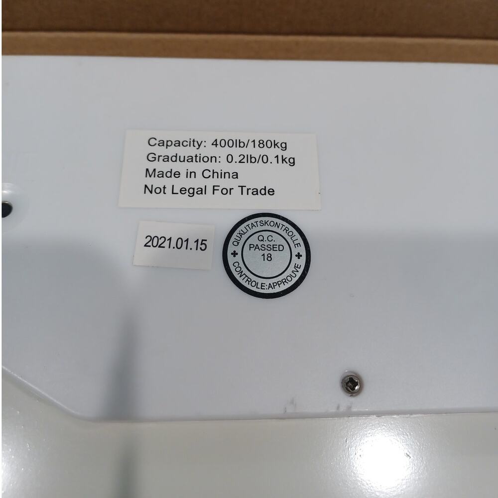 Detecto Glass LCD Digital Scale - Picture 5 of 8